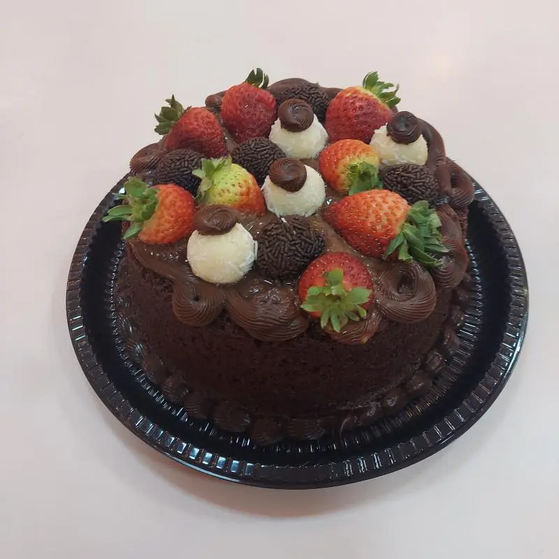 Bolo piscininha chocolate