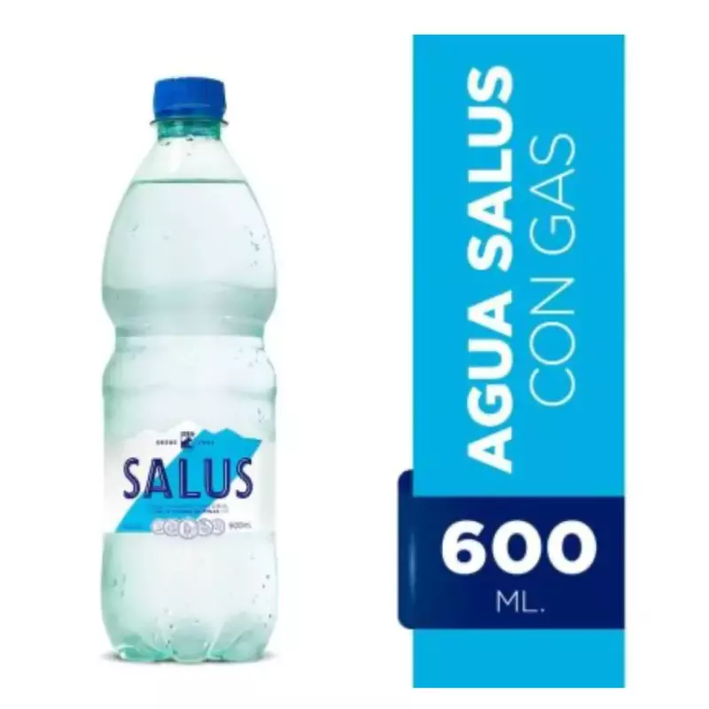 Agua salus 600ml c/gas