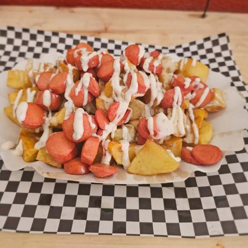 Salchipapa