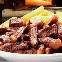 CARNE DE SOL DE ITORORÓ COM AIPIM FRITO