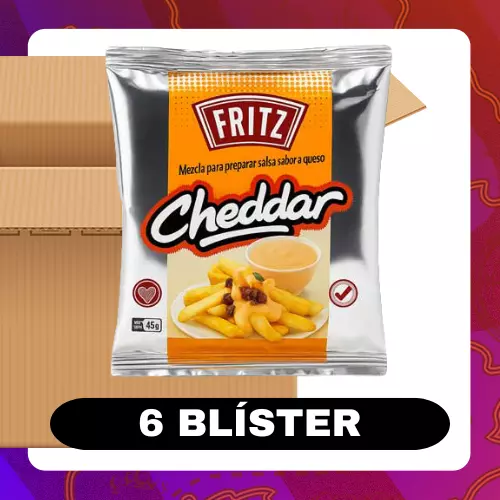 Bulto Fritz Mezcla Cheddar 45g