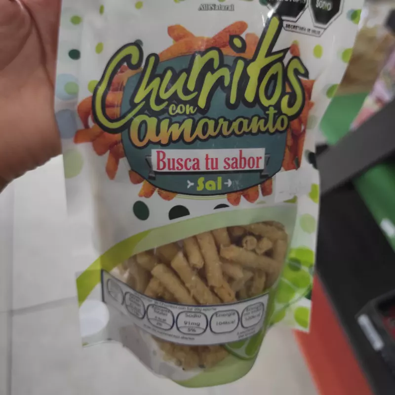 Churritos naturales