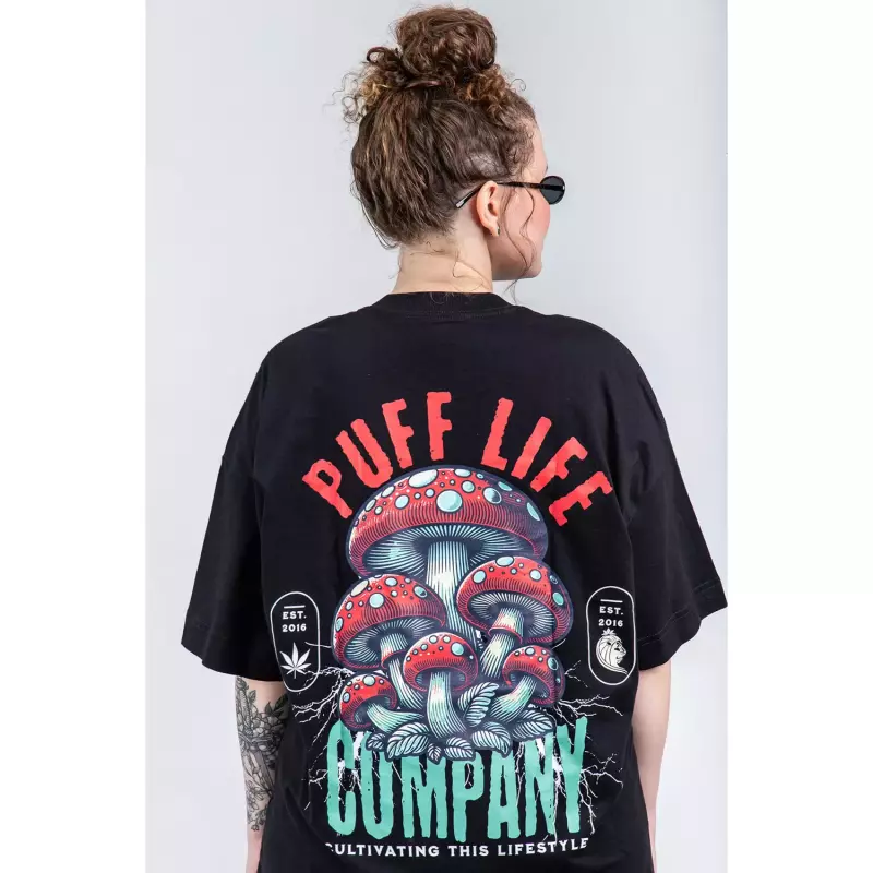 Cogumelos Company Preto - P