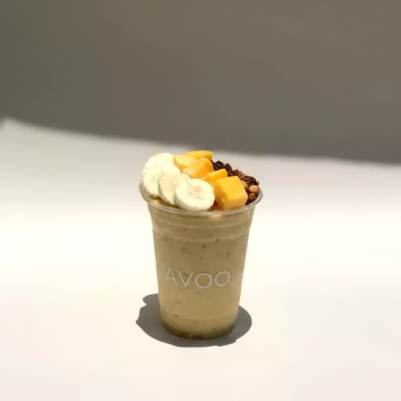 Tropical Bowl, Smoothie.Vegano 16 oz