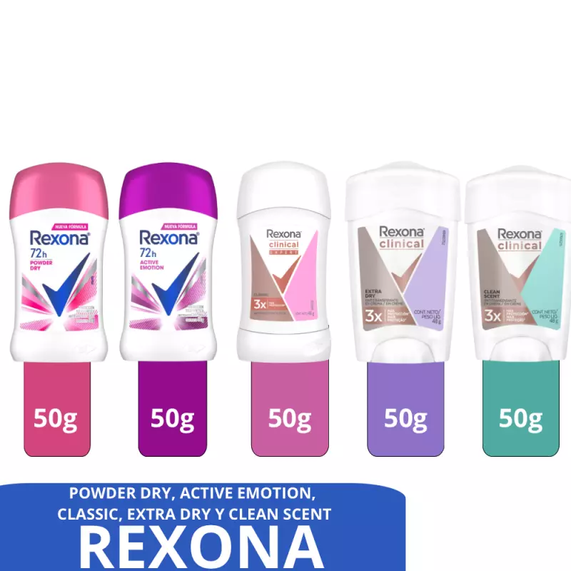 Desodorante Barra REXONA
