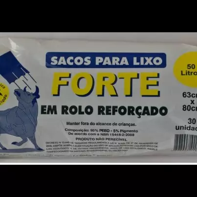Saco de lixo Rolo