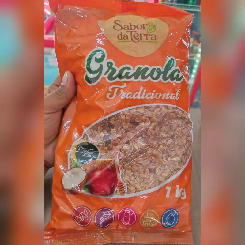 granola sabor da terra