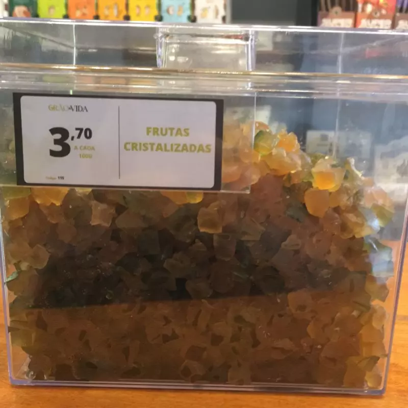 Frutas cristalizadas