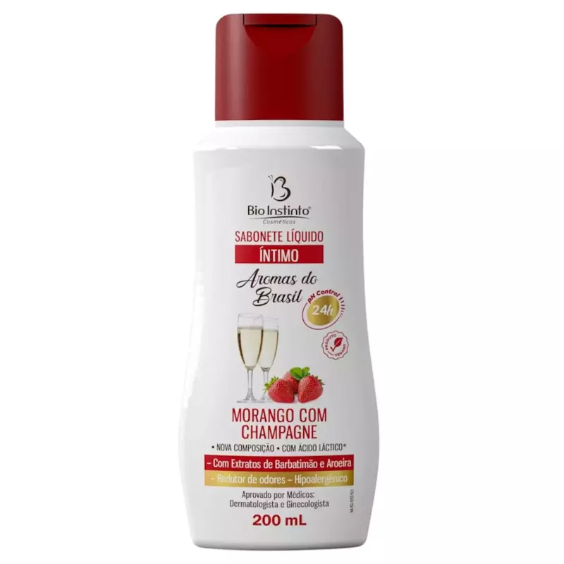 Sabonete íntimo morango C/Champagne
