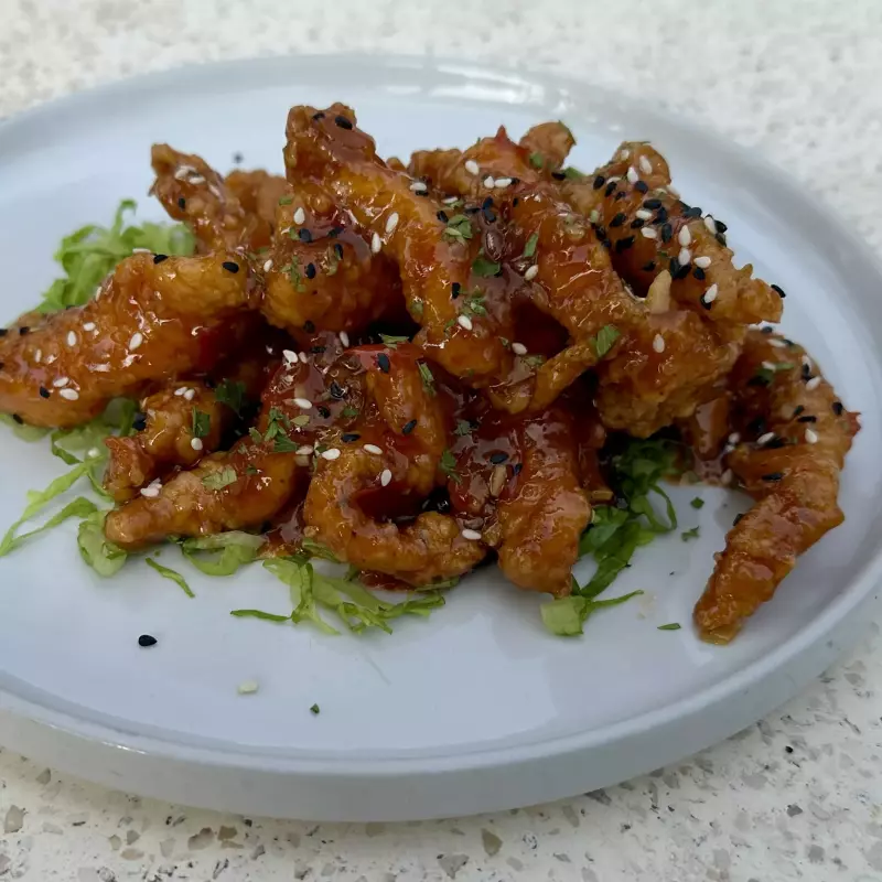 korean chicken strips NUT G SOY S