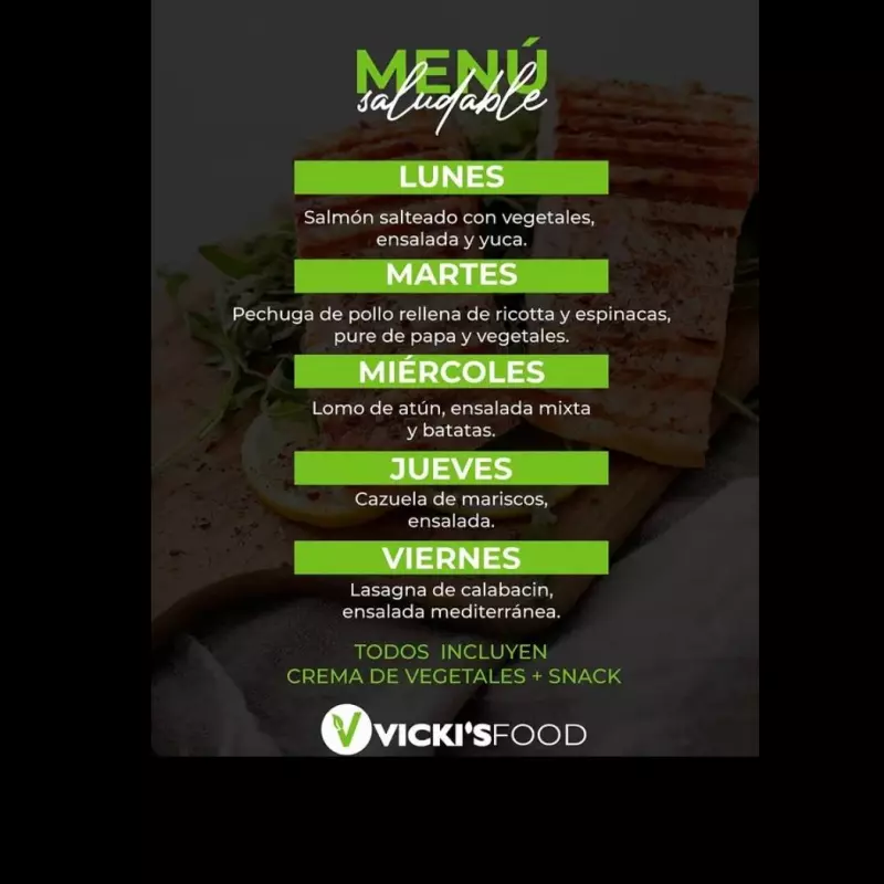 Menu Saludable