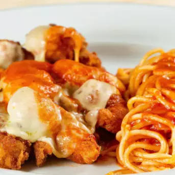 Camarão à parmegiana