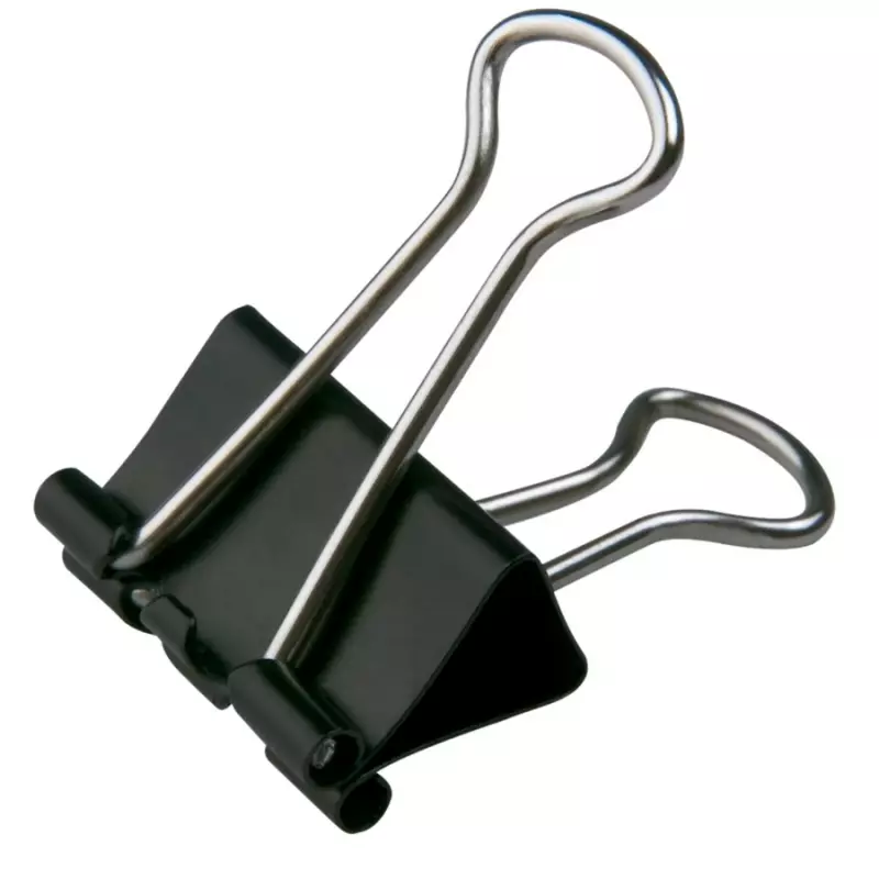 Prendedor Binder - Bazze - Preto