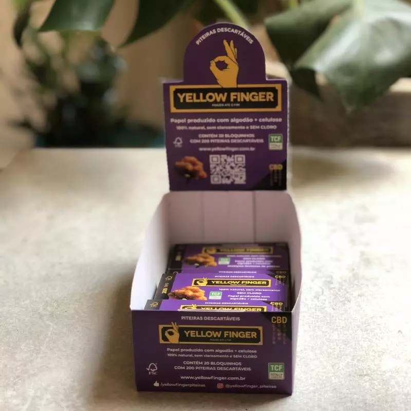 Piteira Yellow Finger Brown