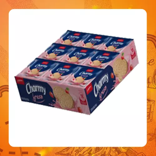 Display Charmy Galleta Fresa 16g