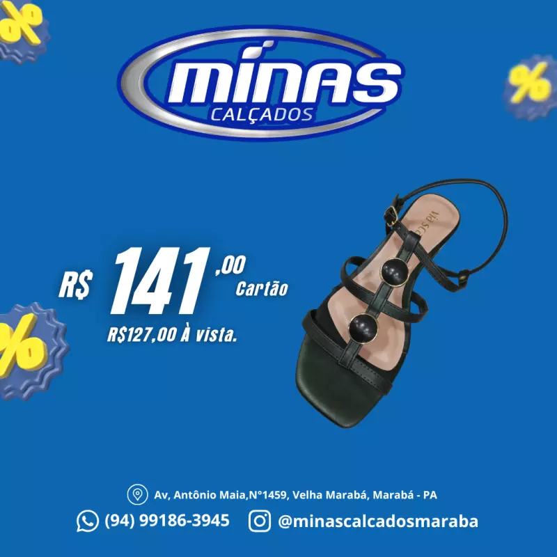 Sandália Preta RF:17241