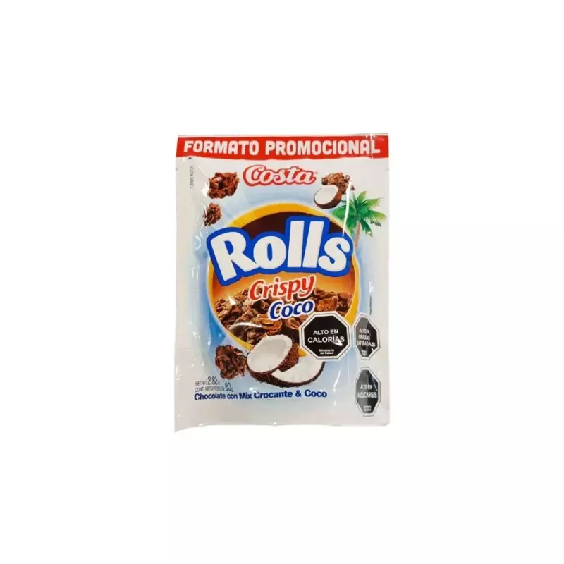 Rolls Crispy Coco 80 Grs
