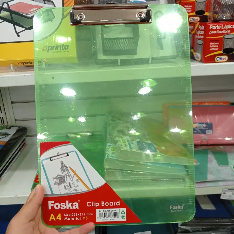 Tabla de apoyo acrílica Foska