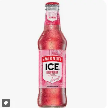 Ice smirnoff Raspberry Framboesa
