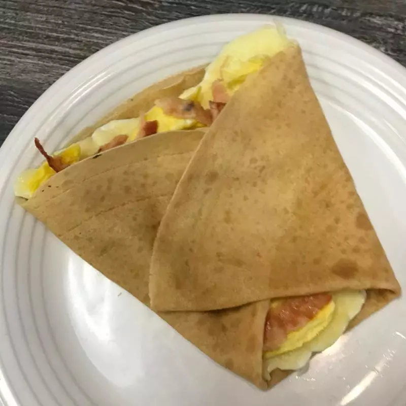 9.Breakfast Crepe