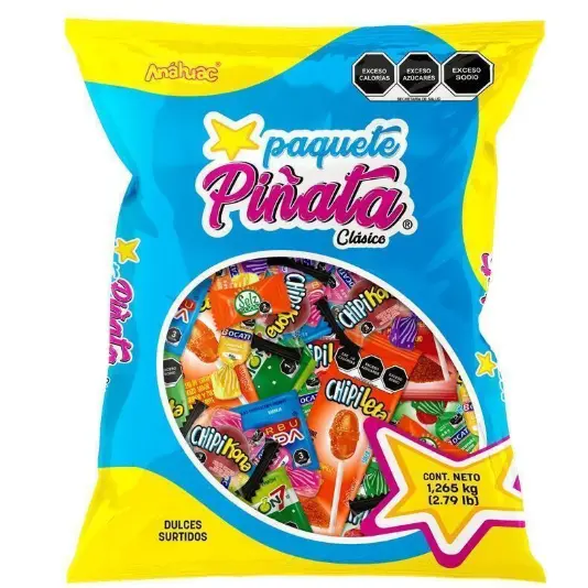 Paquete piñata surtido 1,265 kg