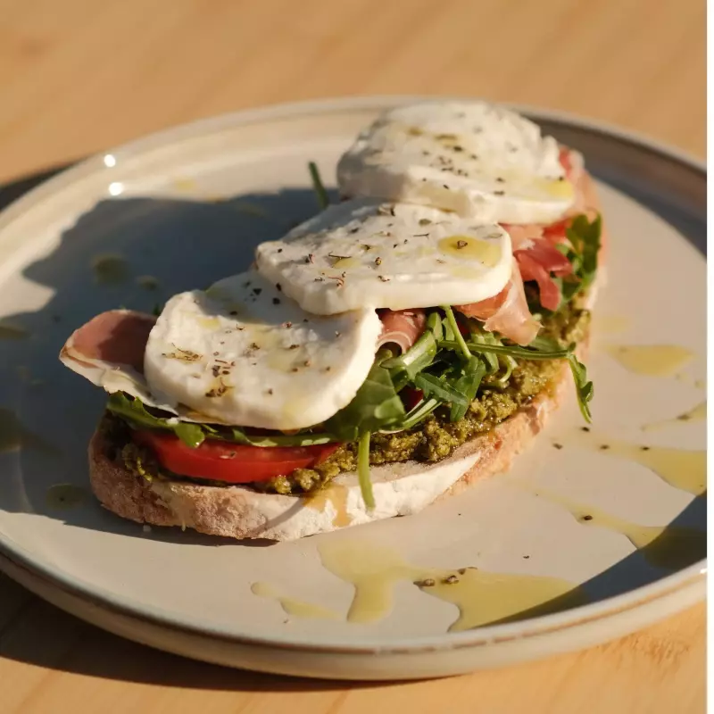 Toast de Jamón Serrano