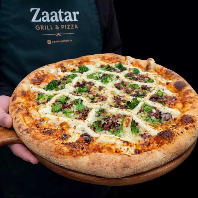 Pizza Brócolis, Bacon e Carupiry