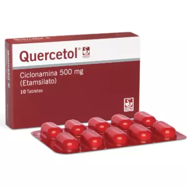 QUERCETOL 500MG 10 TABLETAS
