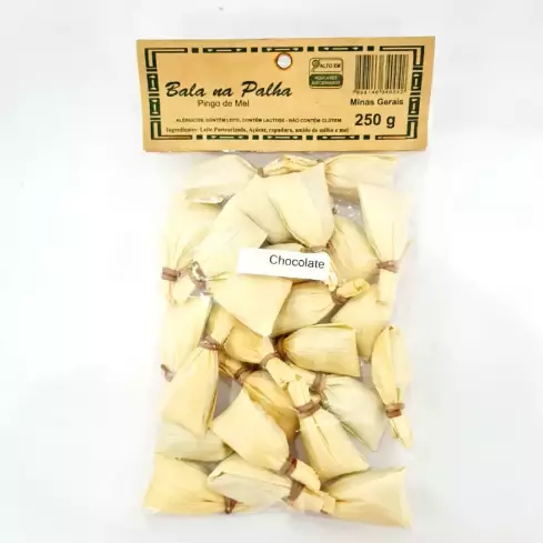 Bala na Palha Chocolate 250g
