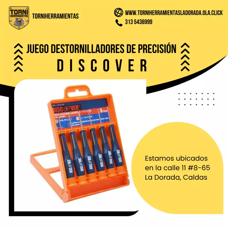 🧰 Destornilladores de precisión 🧰