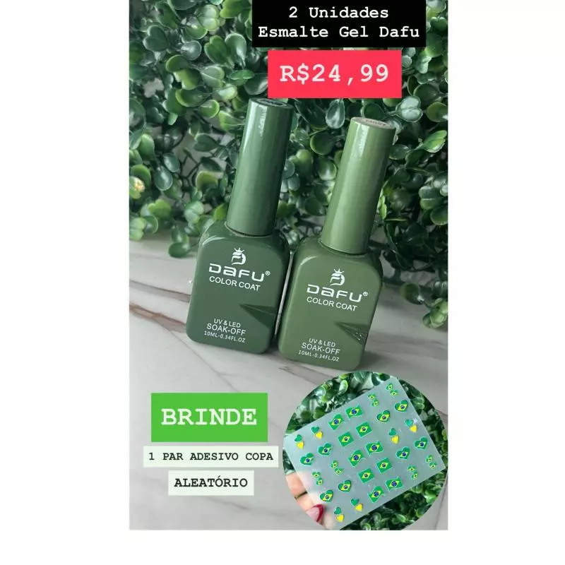 Esm.Gel Dupla Verdes Dafu 56-57