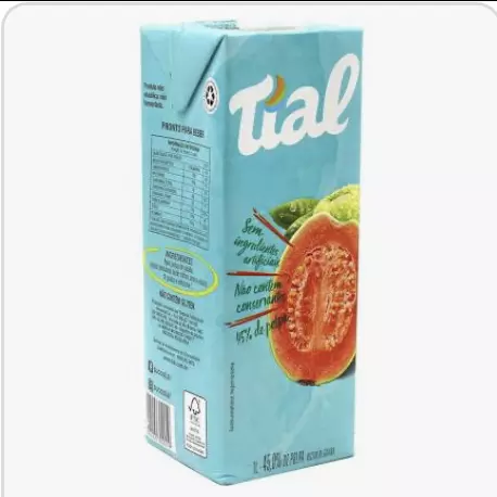 Suco Tial 1l Goiaba