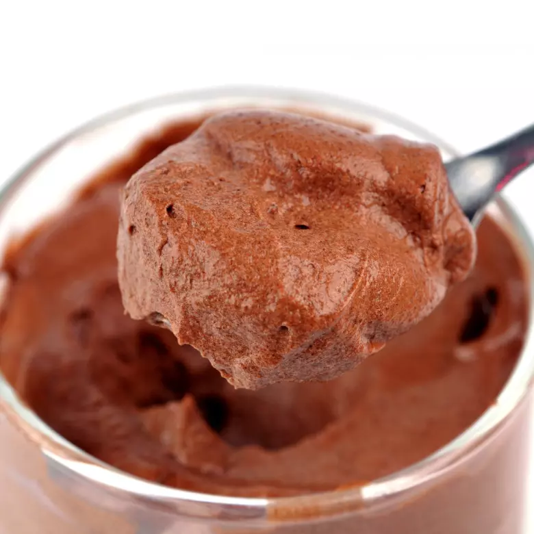 Mousse de chocolate ao leite