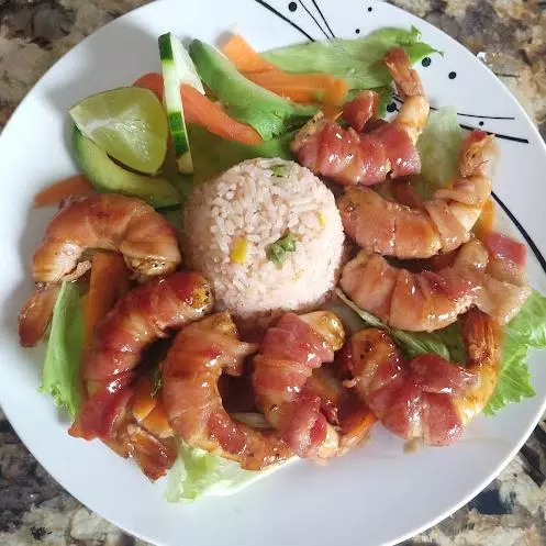 Camarones vestidos