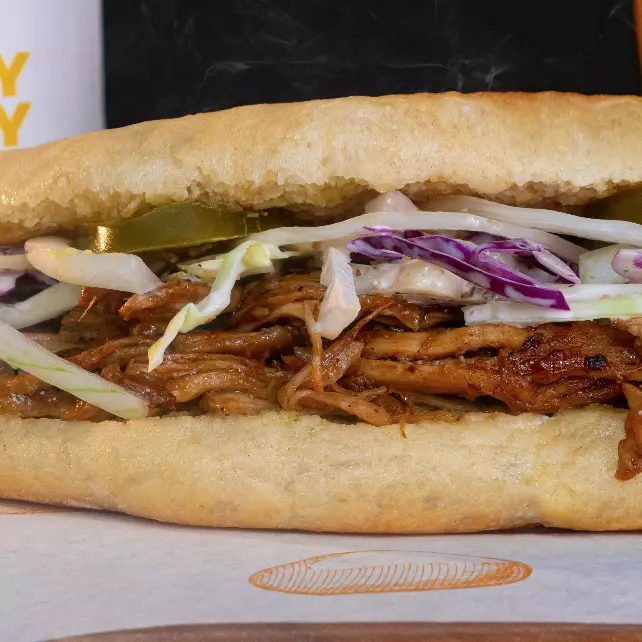 Torta pulled pork
