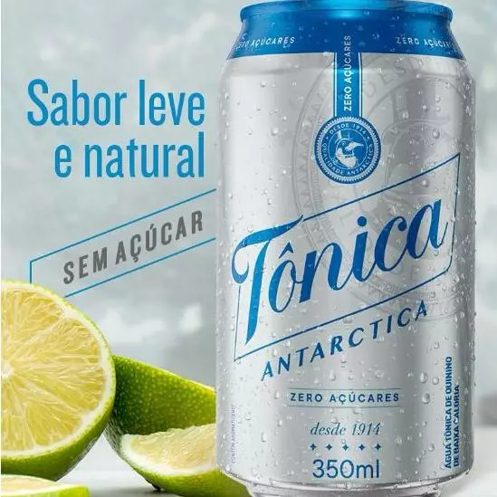 Água Tônica Zero Lata 350ml 🥤
