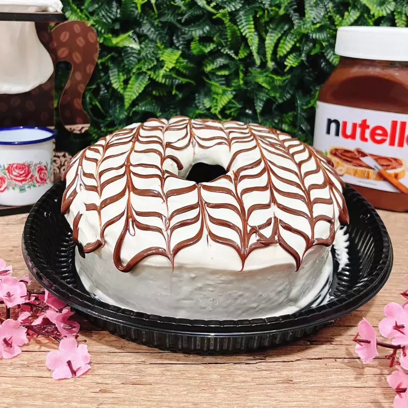 Bolo Leite Ninho com Nutella
