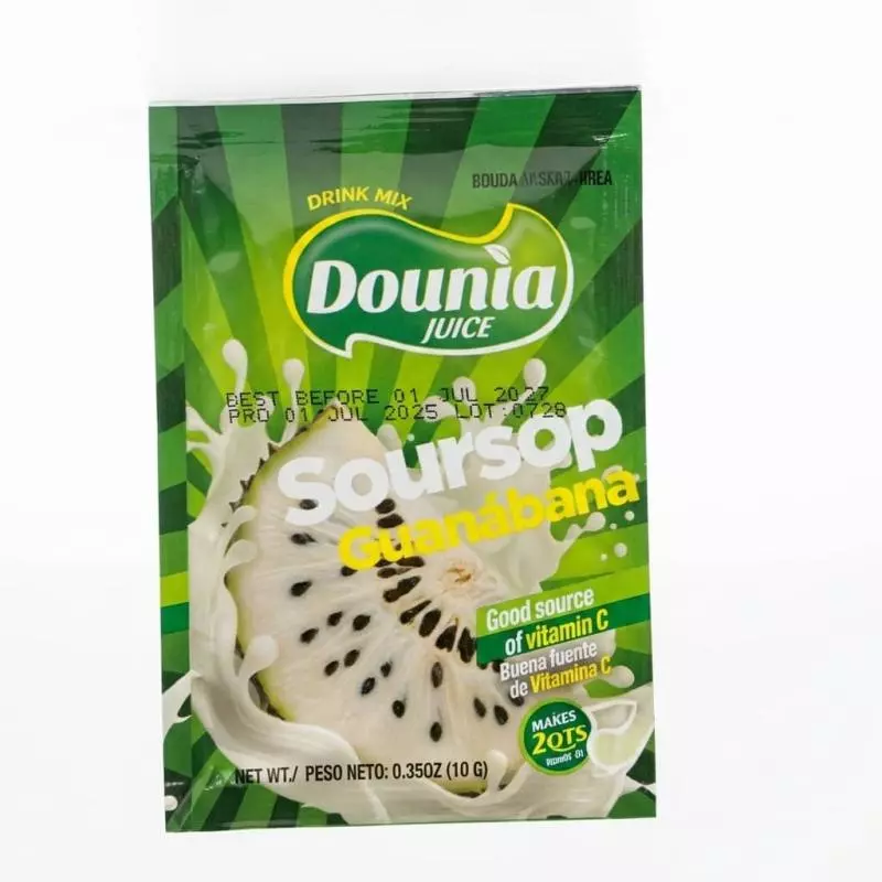 Refresco en polvo de Guanábana 10g-2L
