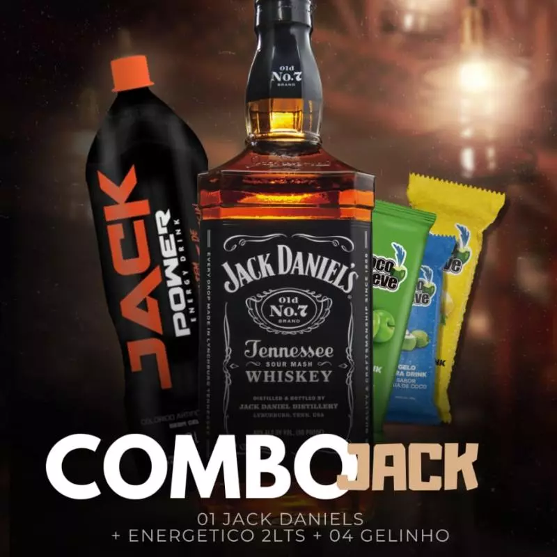 COMBO JACK DANIEL'S ENERGÉTICO 2LTS
