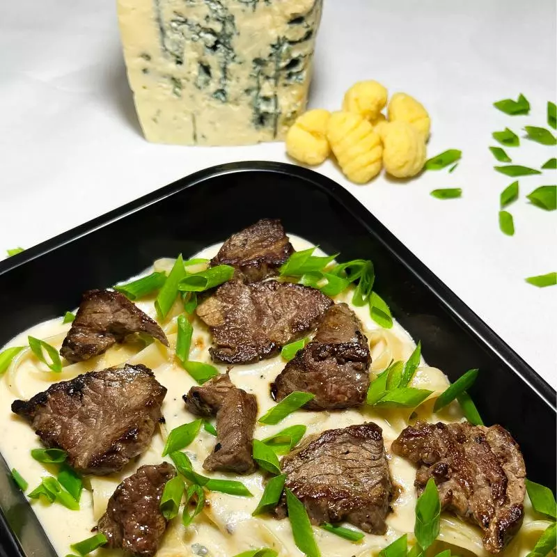 Gnocchi alla Gorgonzola con Filetto