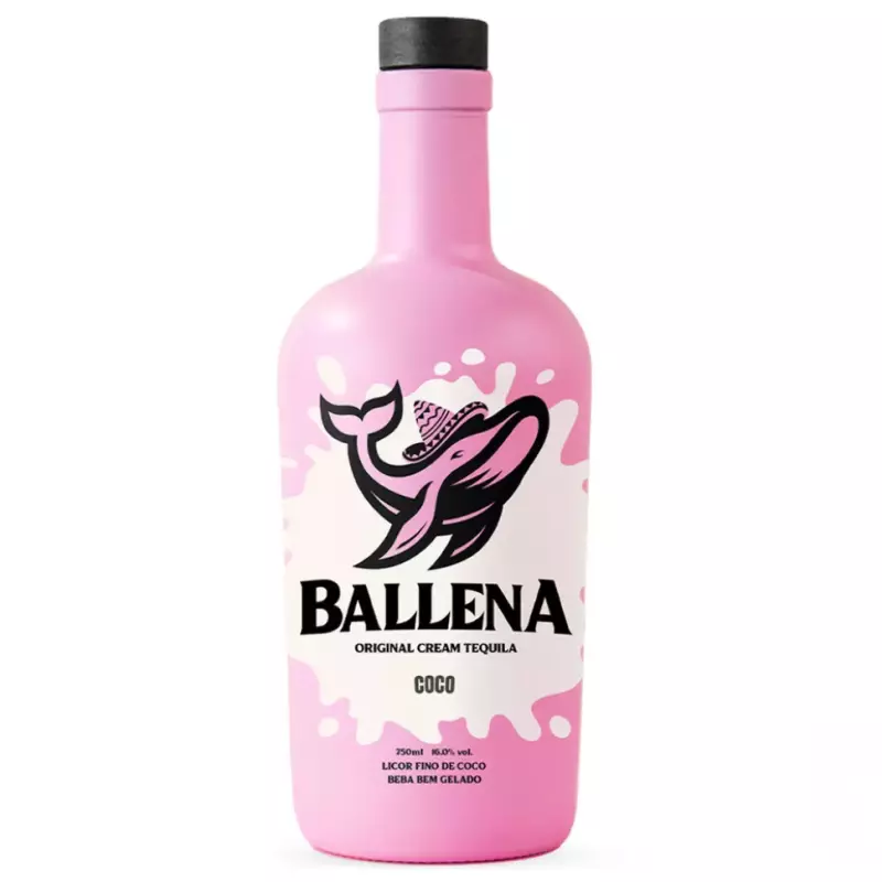 Licor Ballena Coco 750ml (Gelado)