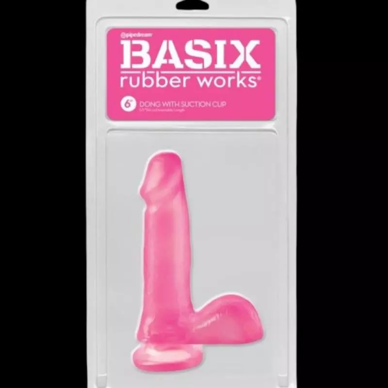 DILDO SILICONA 6″ CON TESTICULOS