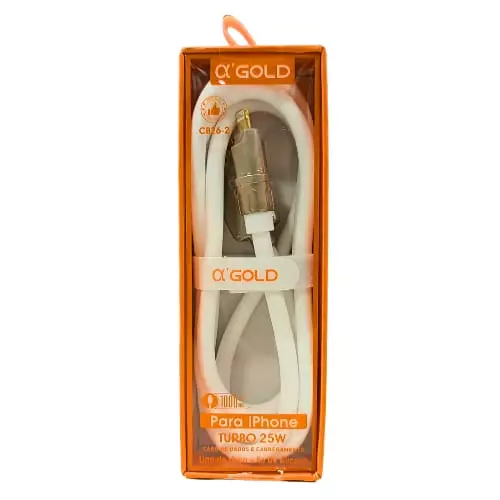 CABO USB GOLD LIGHTINING CB26-2