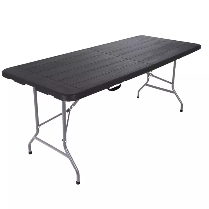 Mesa Portafolio Plegable 180cm negro