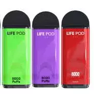Refil Life Pod 8k Blue Razz Bubbleg