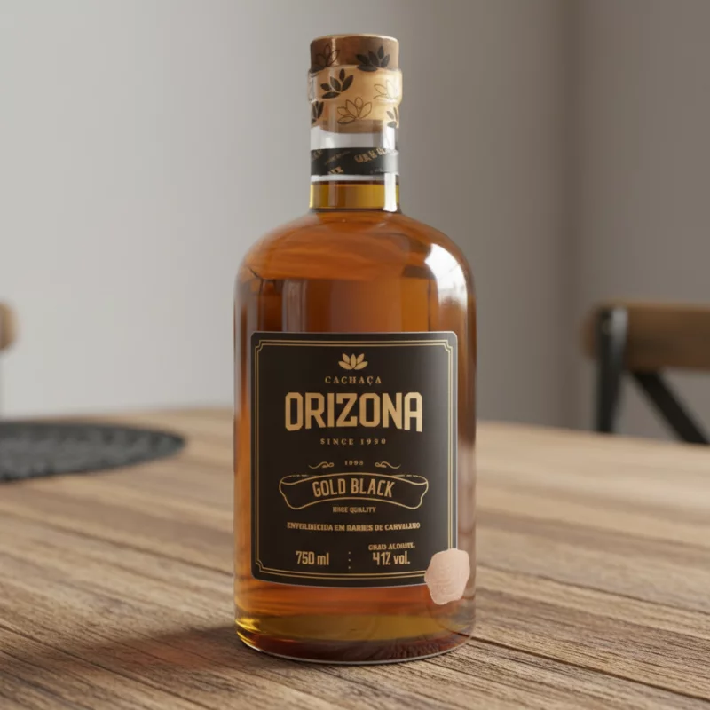 Cachaça Orizona Gold Black 750mlna