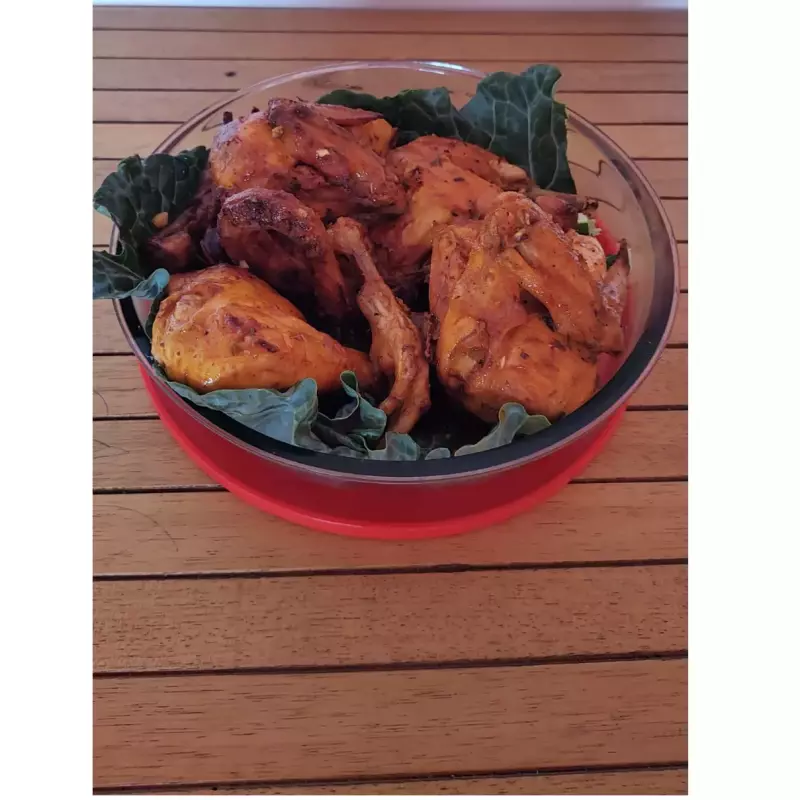 Coxa e Sobrecoxa De Frango Ao Forno