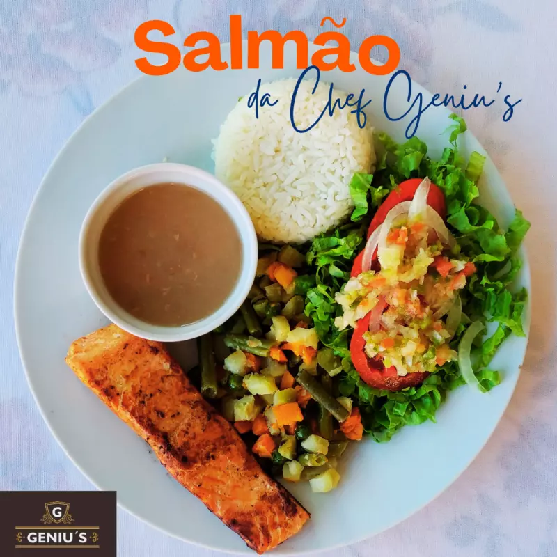Salmão Especial da Chef Genius