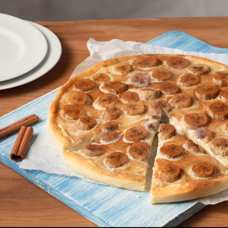 Pizza Doce Grade (2 Sabor, 8 Fatias)