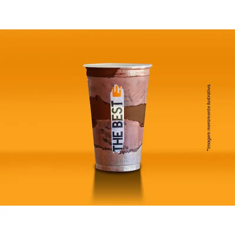 Copo 473ml (Sorvete Ferrero Rocher+Creme Avelã +Ovomaltine)+Coca-Cola Zero 350ml